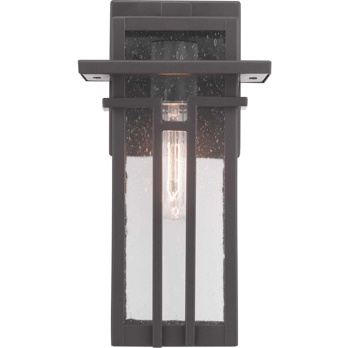 Boxwood 1 Light 12 inch Antique Bronze Outdoor Wall Lantern, Small