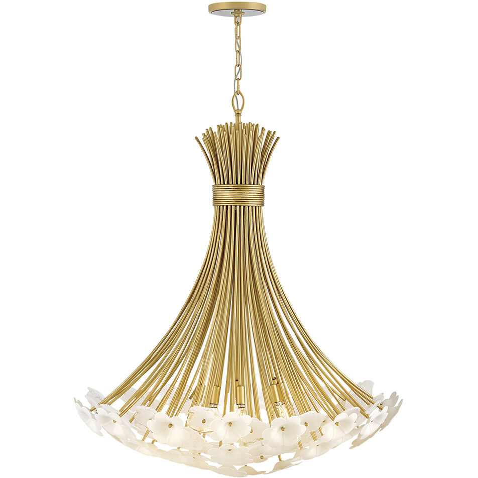 Marianne 8 Light 38 inch Deluxe Gold Chandelier Ceiling Light