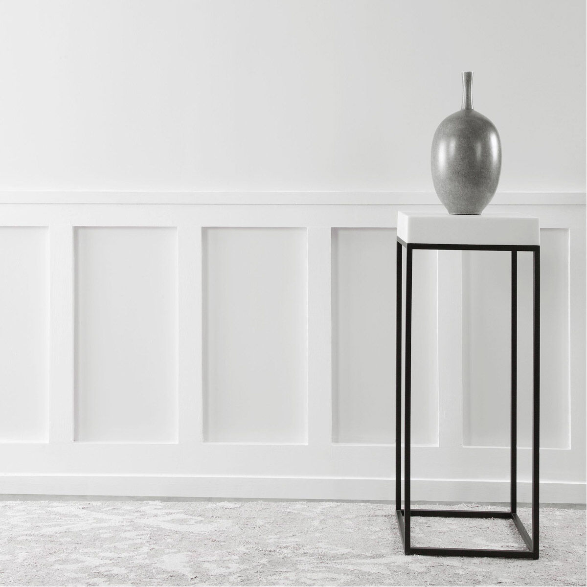 Uttermost 24935 Gambia Marble Plant Stand