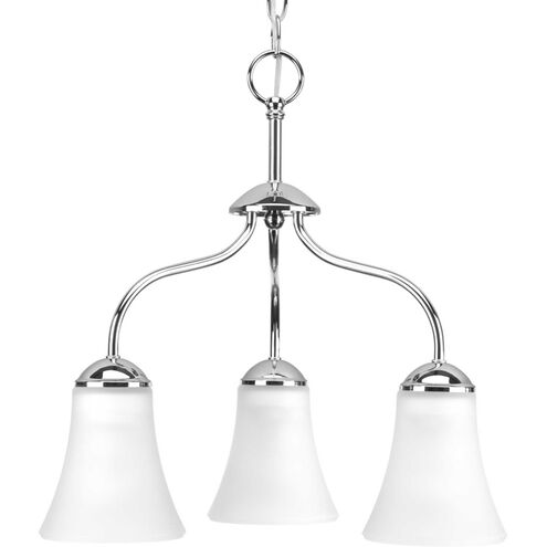Classic 3 Light 18 inch Polished Chrome Chandelier Ceiling Light