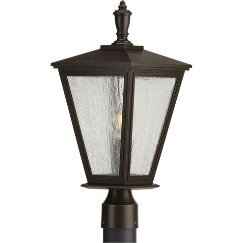 Cardiff 1 Light 20 inch Antique Bronze Outdoor Post Lantern, with DURASHIELD