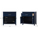 Adian Blue Bathroom Storage Cabinet