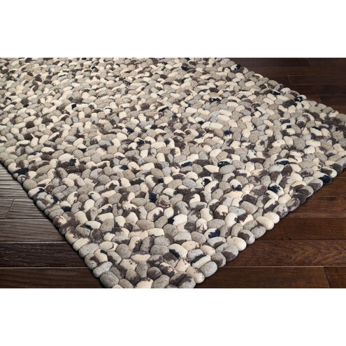 Summit 66 X 42 inch Charcoal Rug in 4 X 6, Rectangle