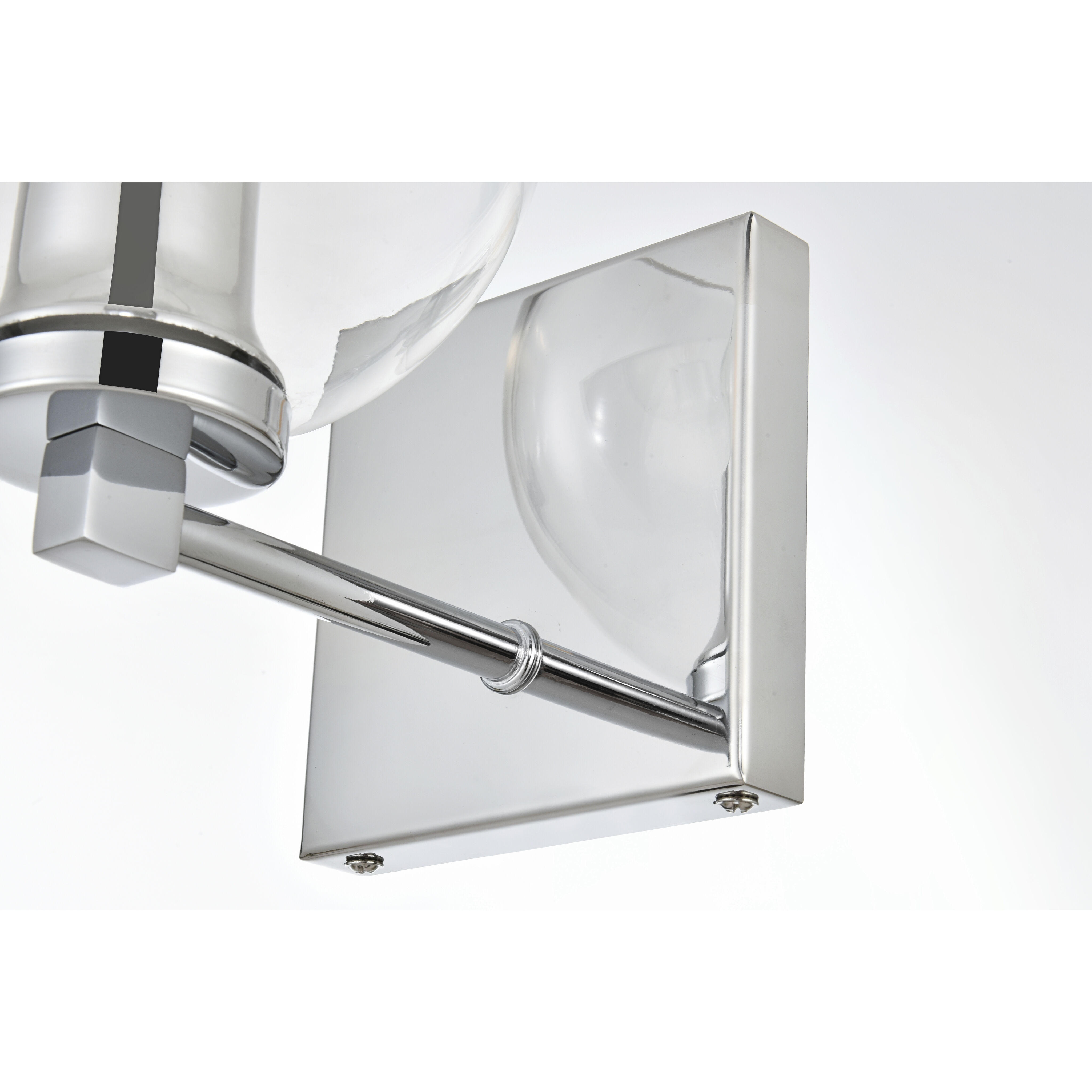 Juelz 1 Light 6 inch Chrome Bath Sconce Wall Light