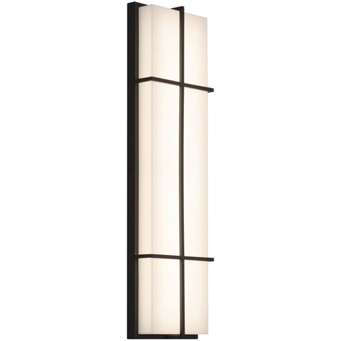 Avenue LED 18 inch Textured Bronze Outdoor Sconce