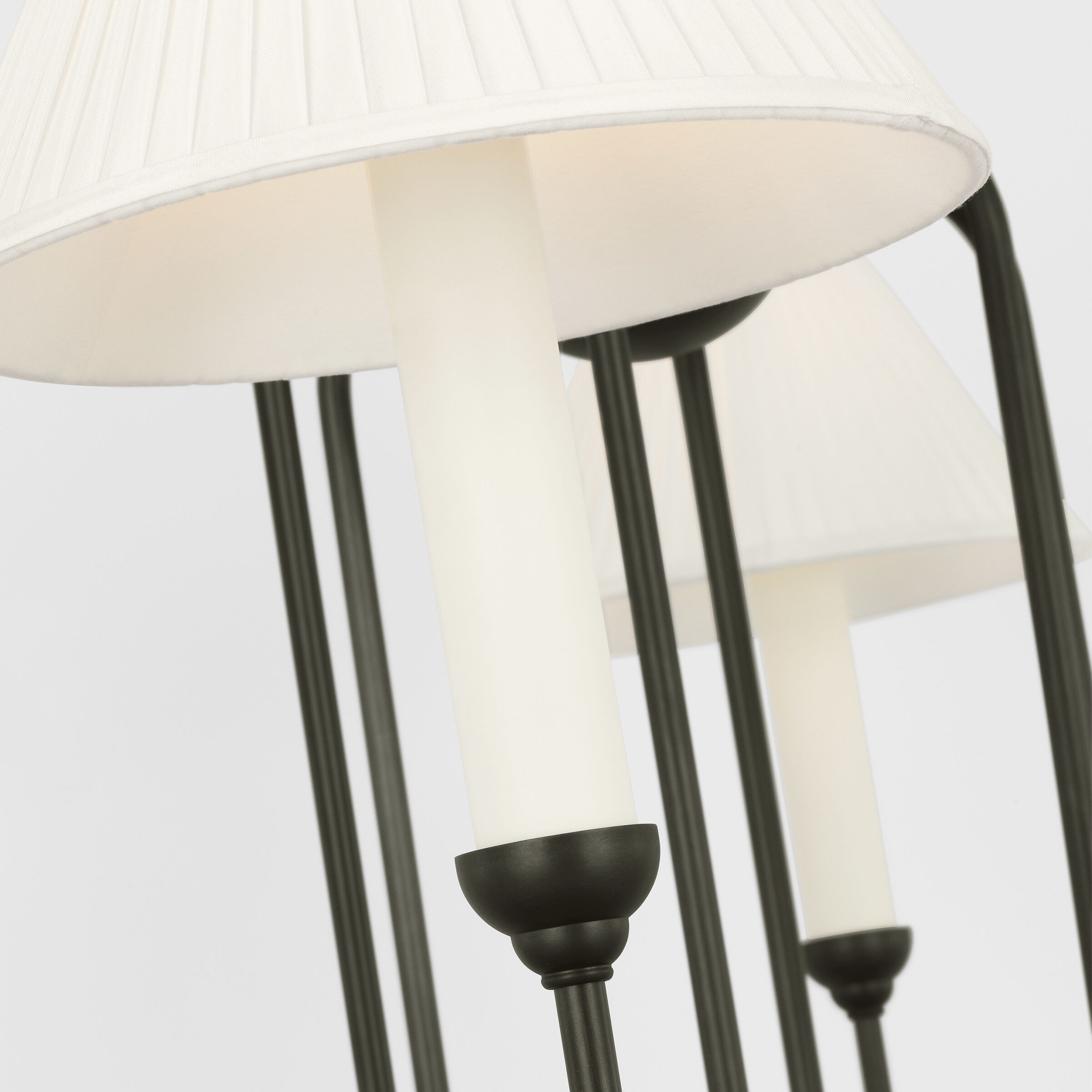 Amber Lewis Ingela LED 36 inch Modern Iron Chandelier Ceiling Light