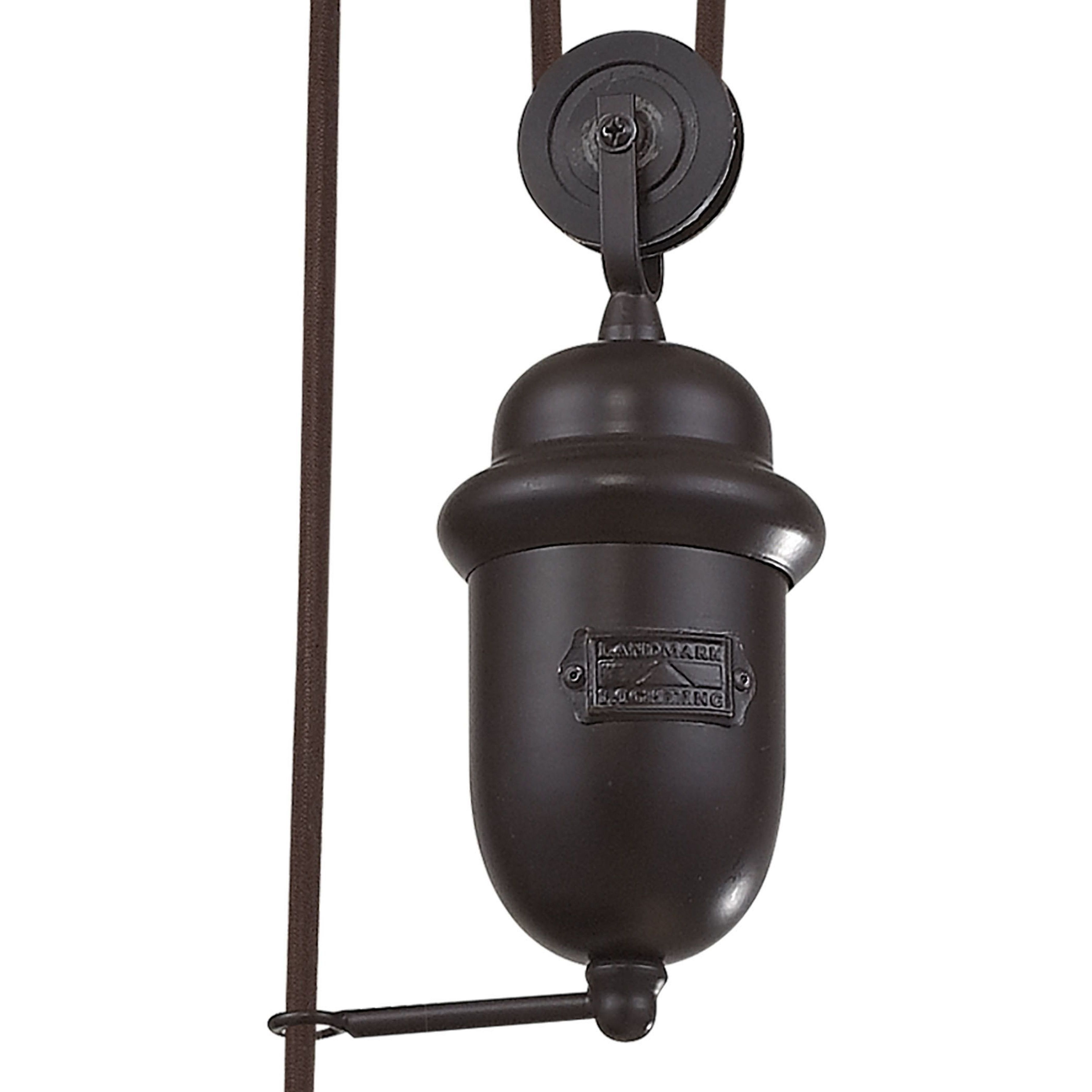 Farmhouse 1 Light 8 inch Oil Rubbed Bronze Mini Pendant Ceiling Light