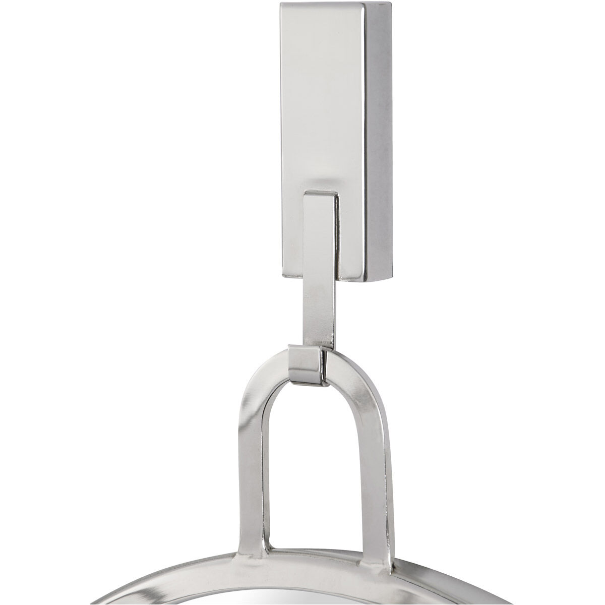 Stopwatch 33.25 X 22.25 inch Polished Nickel Powder Room Mirror, Varaluz Casa