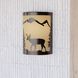 Bryce LED 8 inch Burnished Bronze Wall Light