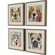 Animals Collection Brown Framed Art