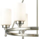 Dawson 6 Light 25 inch Satin Nickel Chandelier Ceiling Light