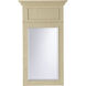 Saint Remy 49 X 28 inch White/Cream Mirror
