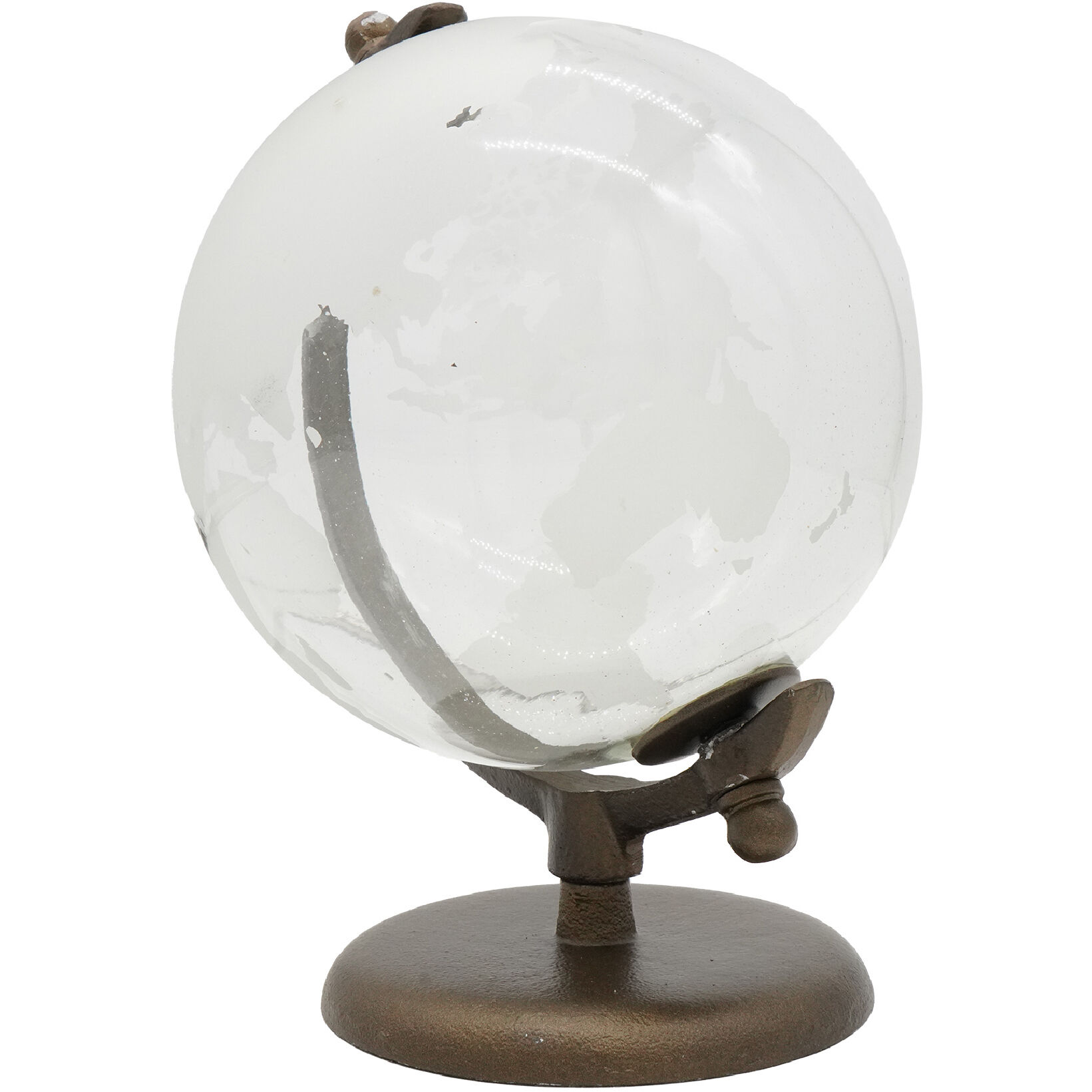 Anita White/Bronze Globe
