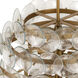 Loren 12 Light 30 inch Weathered Brass Chandelier Ceiling Light