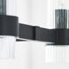 C&M by Chapman & Myers Geneva 10 Light 50 inch Aged Iron Linear Chandelier Ceiling Light