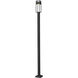 Barwick LED 113.75 inch Black Outdoor Post Mounted Fixture