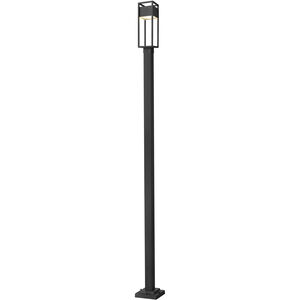 Barwick LED 114 inch Black Outdoor Post Mounted Fixture