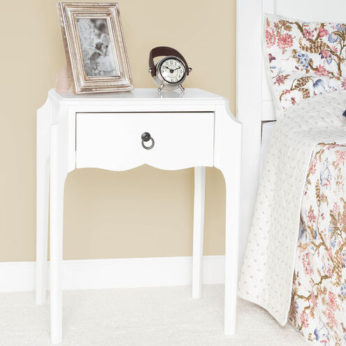 Butler Loft Wilshire  27 X 20 inch Glossy White Accent Table