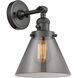 Franklin Restoration Large Cone LED 8 inch Oil Rubbed Bronze Sconce Wall Light, Franklin Restoration