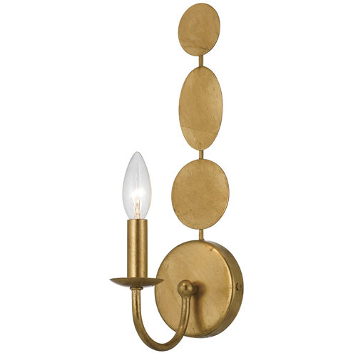 Layla Sconce Wall Light in Antique Gold