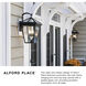 Estate Series Alford Place 2 Light 20.25 inch Oil Rubbed Bronze Outdoor Post Mount Lantern in Non-LED