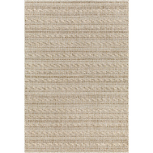 Eagean 144 X 31 inch Taupe Outdoor Rug, Runner