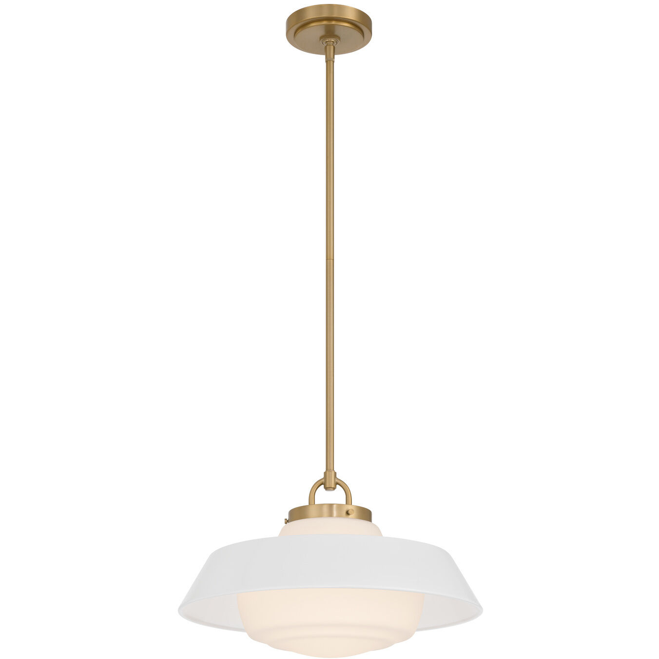 Xander 1 Light 16 inch Vibrant Gold Pendant Ceiling Light