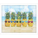 Waterside Multi and Green and Blue and Yellow Framed Art