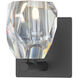 Gatsby 1 Light 5.3 inch Black Bath Sconce Wall Light