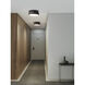 Taiko 3 Light 15.75 inch Matte Black Interior Ceiling Light