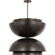 Sean Lavin Shanti 2 Light 31.5 inch Bronze Pendant Ceiling Light