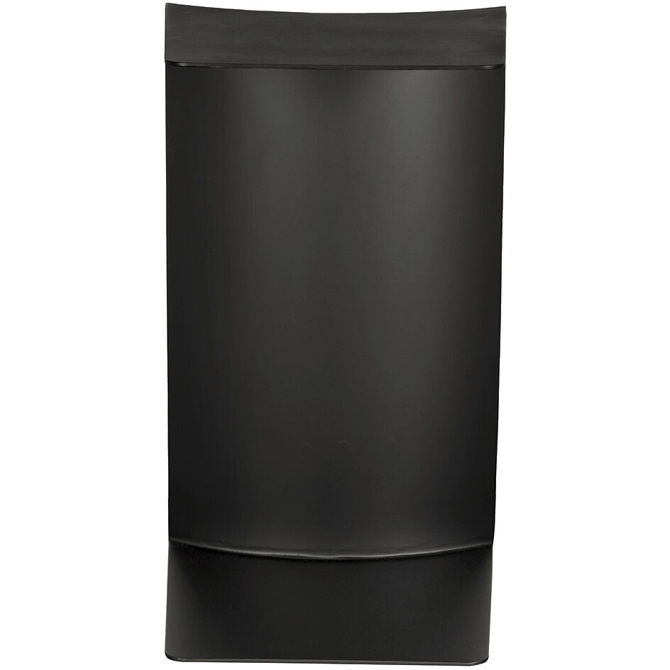 Mulligan 25 X 18 inch Matte Black Side Table