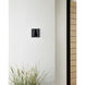 Sean Lavin Ponte LED Black Outdoor Wall Light, Integrated LED