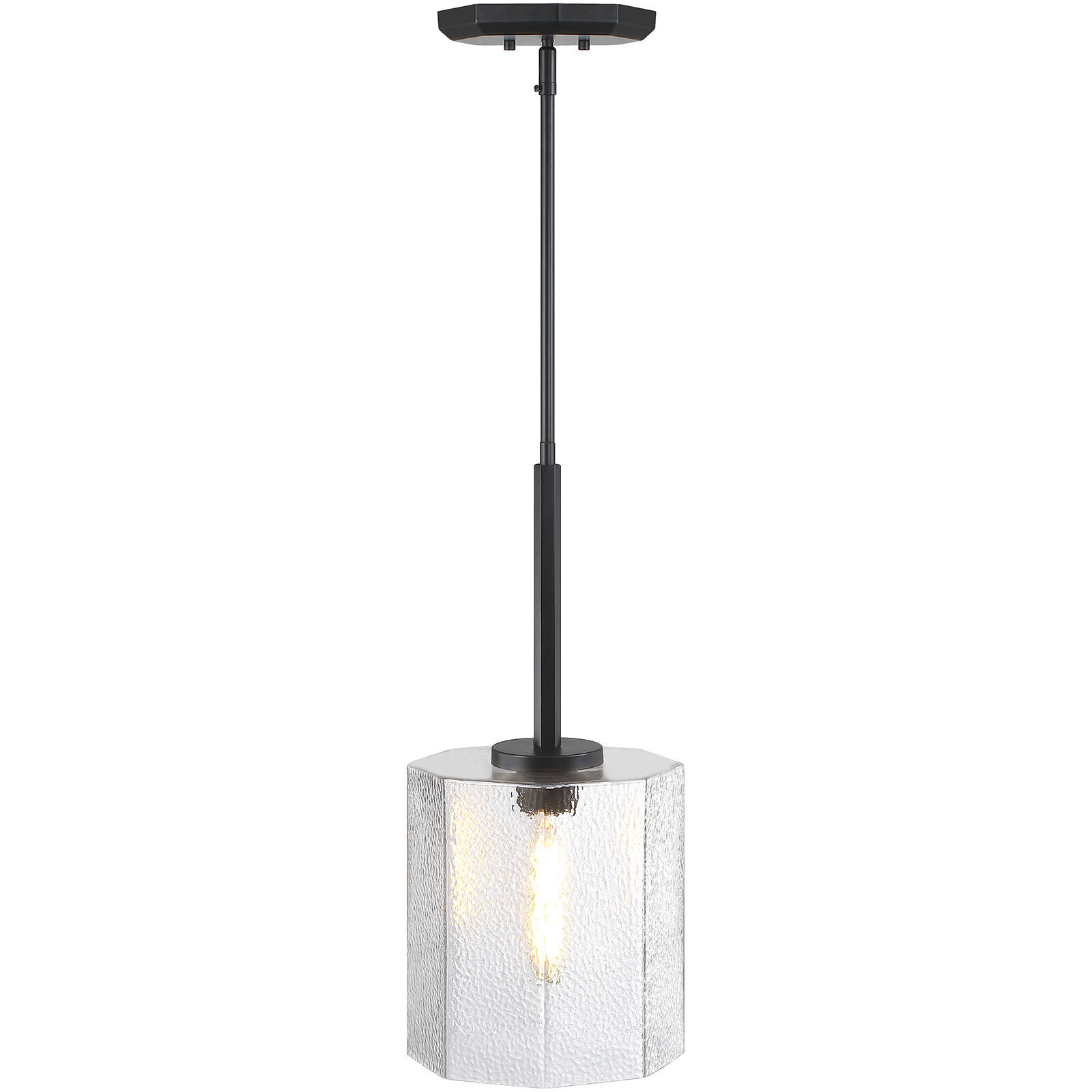 Haven LED 10 inch Matte Black Pendant Ceiling Light