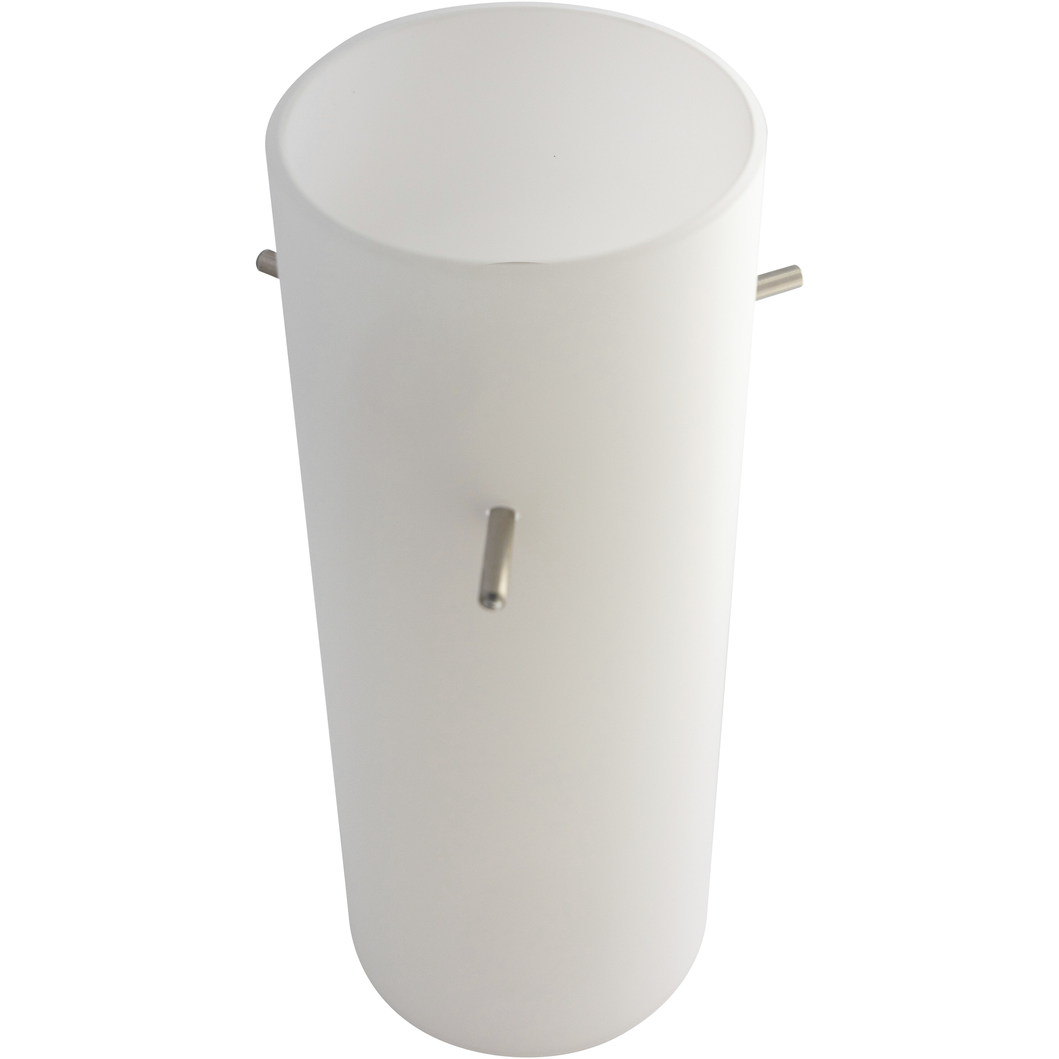 Cylinder 4 inch Pendant Ceiling Light in Opal, Cylinder