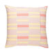 Lina 18 X 18 inch Pale Pink and Butter Throw Pillow