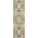 Frontier 96 X 30 inch Grass Green, Olive, Charcoal Rug