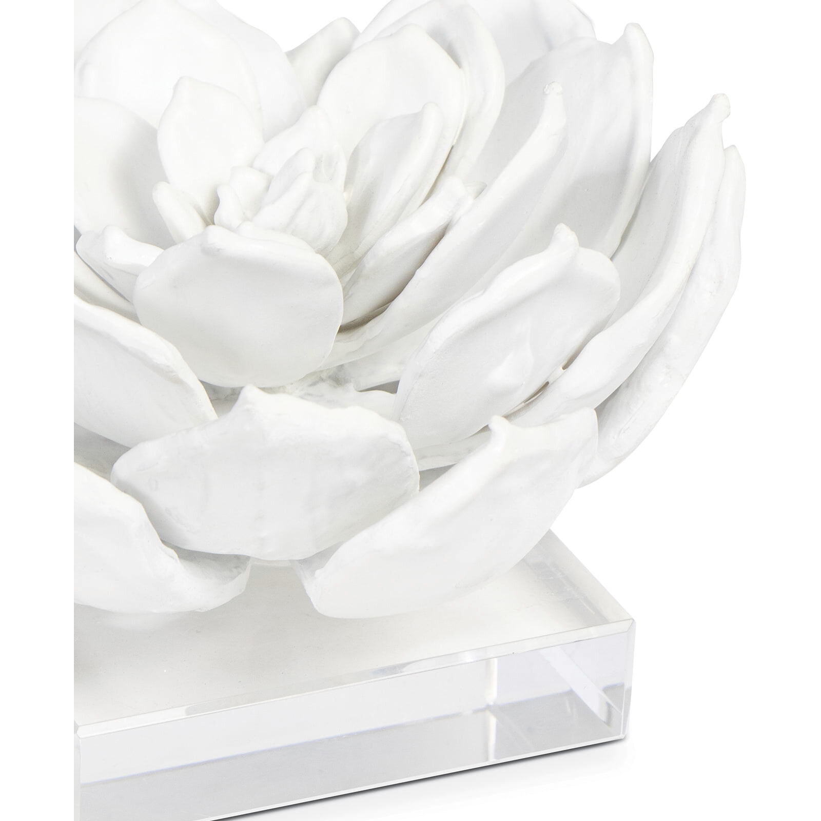 Succulent White Objet, Sculpture 1