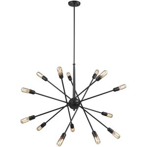 Delphine 14 Light 38 inch Oil Rubbed Bronze Chandelier Ceiling Light