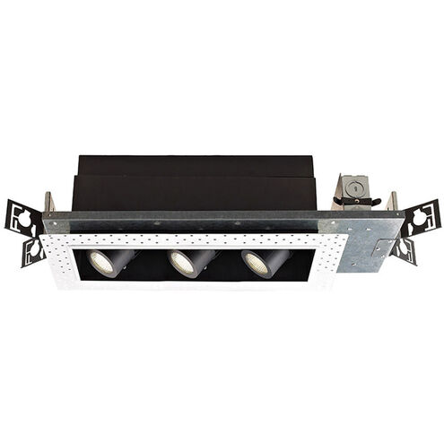 Precision Multiples LED Black Recessed Lighting in 3500K, 85, Flood