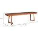 Godenza Brown Dining Bench