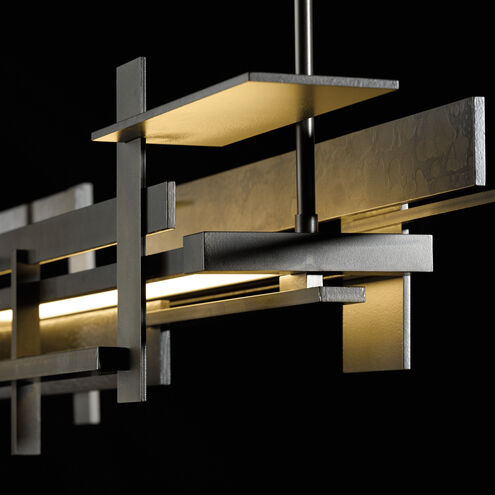 Planar LED 9 inch Bronze Pendant Ceiling Light, Large