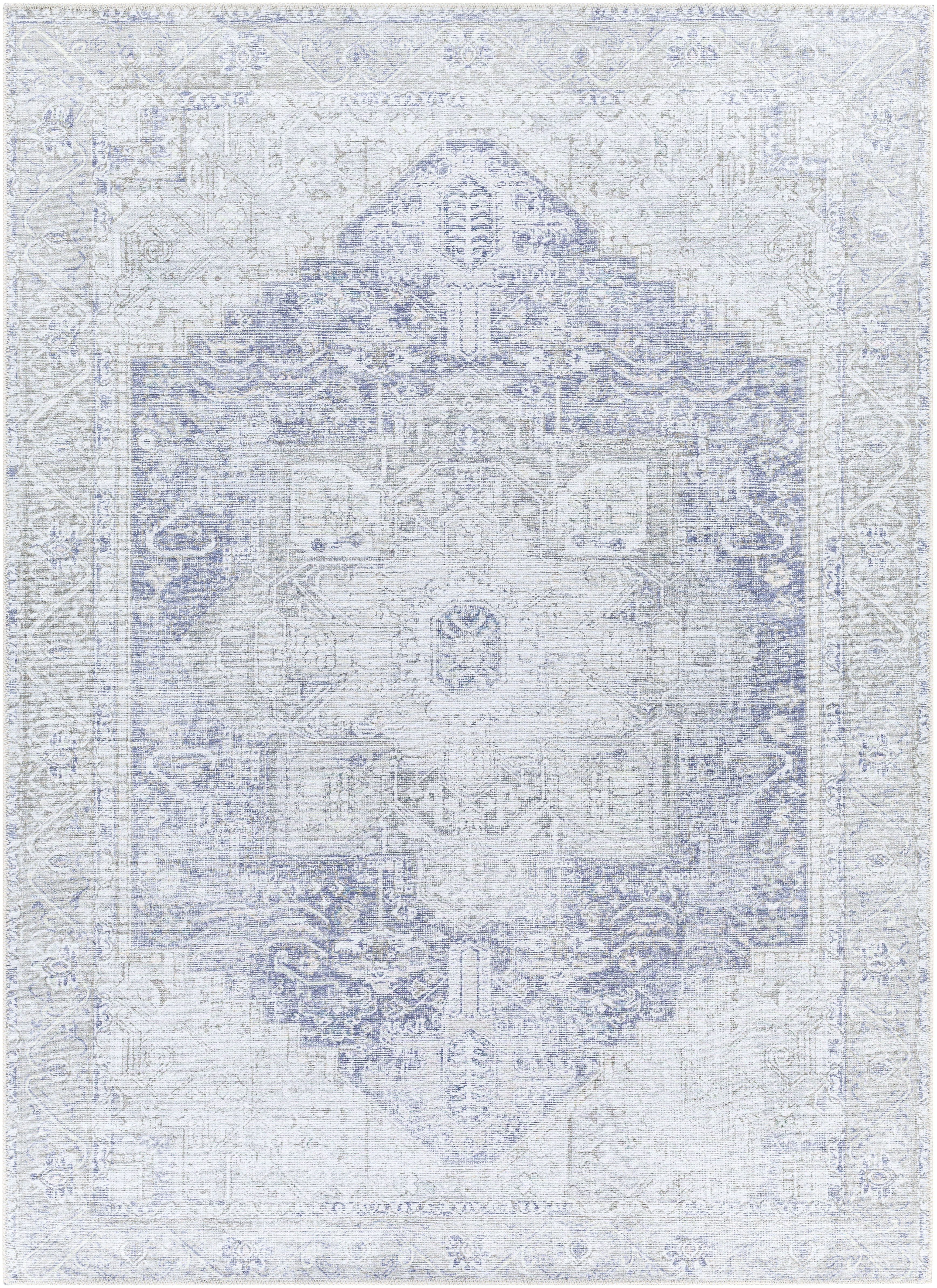 Amelie 35 X 24 inch White Rug, Rectangle