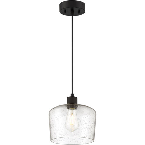 Port Nine LED 9 inch Matte Black Pendant Ceiling Light