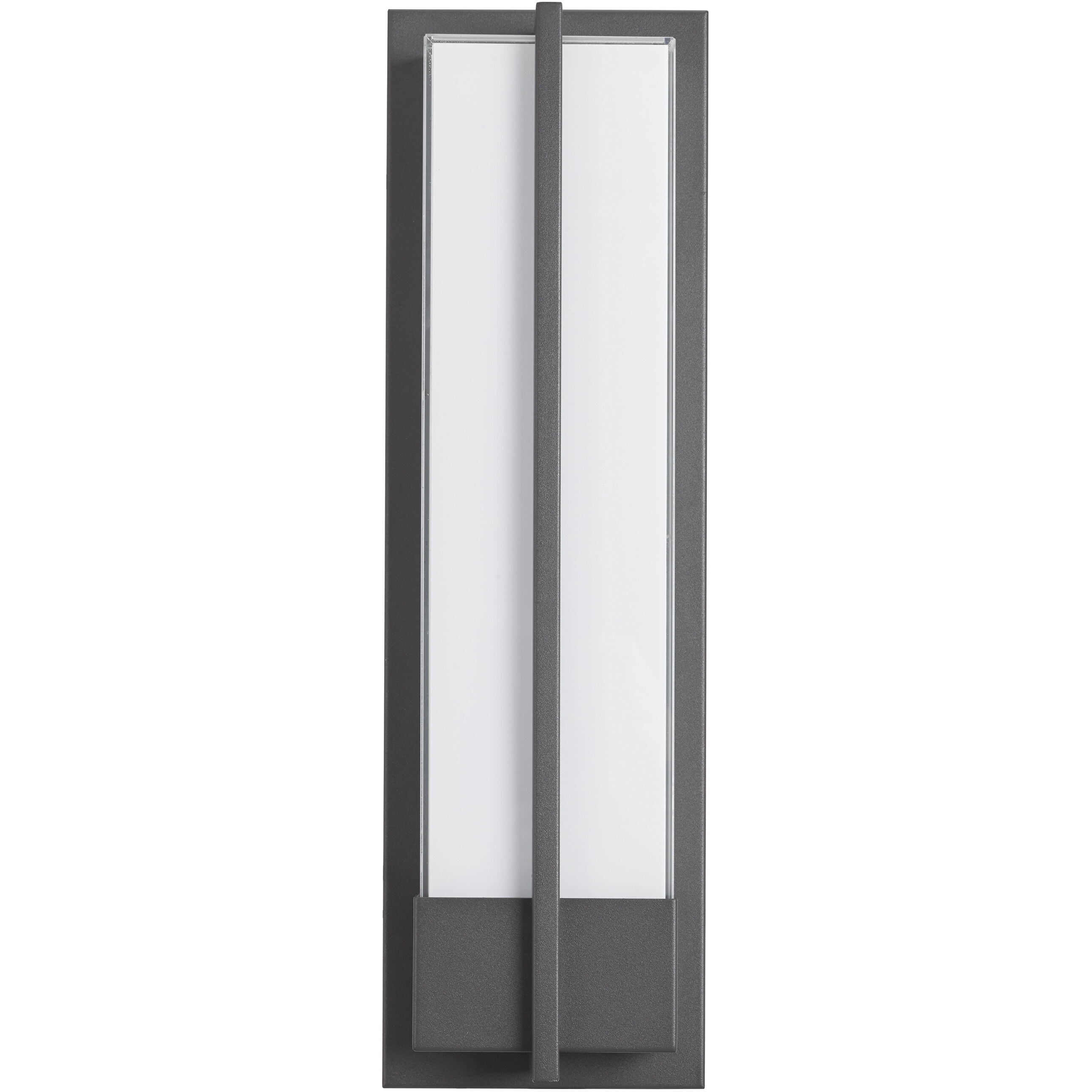 Neutron LED 20 inch Matte Black Outdoor Wall Light