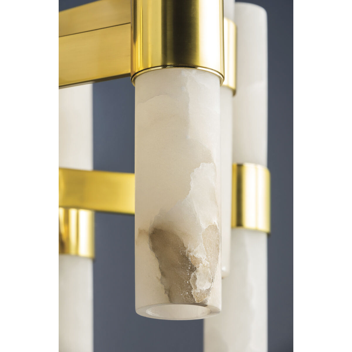 Stowe 24 Light 37.75 inch Aged Brass Chandelier Ceiling Light