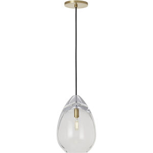 Sean Lavin Alina 1 Light 8.5 inch Natural Brass Line-Voltage Pendant Ceiling Light in No Lamp