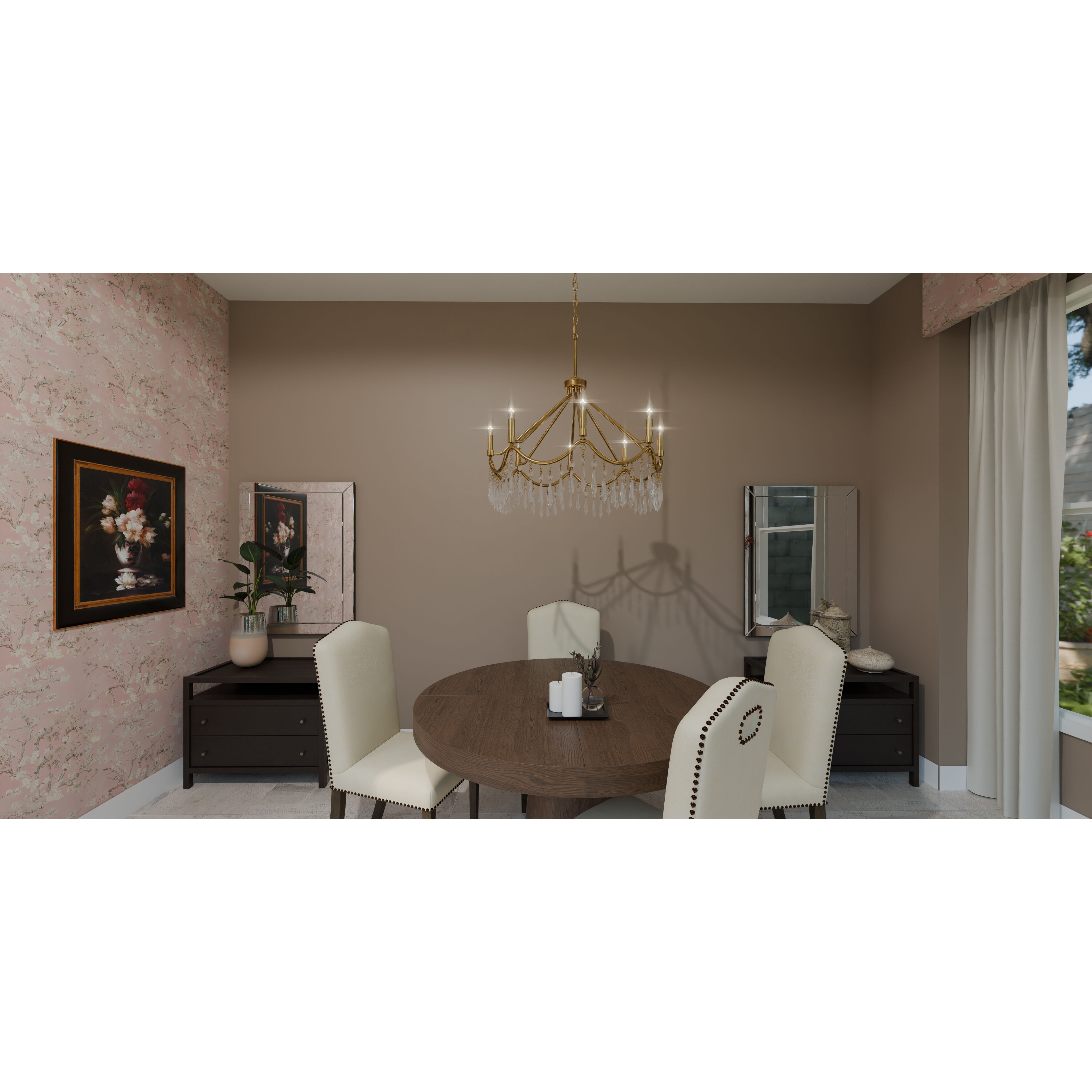 Airedale 8 Light 30 inch Aged Brass Chandelier Ceiling Light