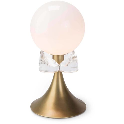 Bella 14.5 inch 40.00 watt Natural Brass Mini Lamp Portable Light