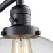 X-Large Beacon 18 inch 60.00 watt Matte Black Swing Arm Wall Light, Franklin Restoration